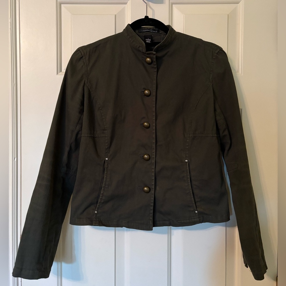 Kenneth Cole New York Army Green Jacket - Size 4